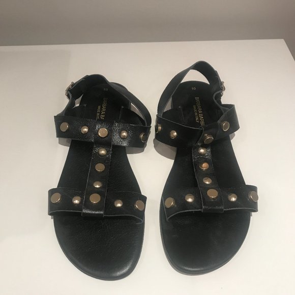 Barbara Barbieri Leather Sandals - Picture 1 of 4